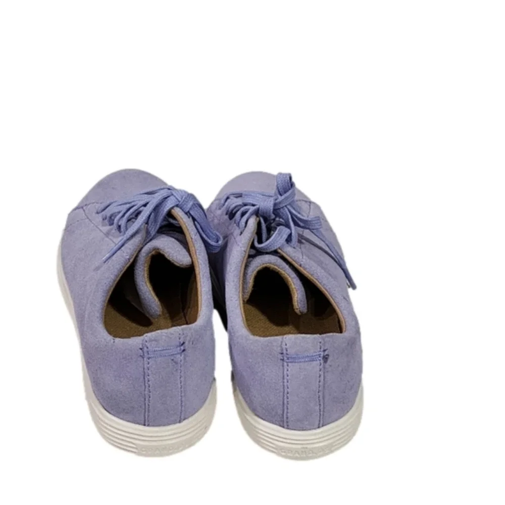 Cole Haan GrandPro Topspin Lavender Suede Leather Sneakers Low Top Shoes‎ 9.5